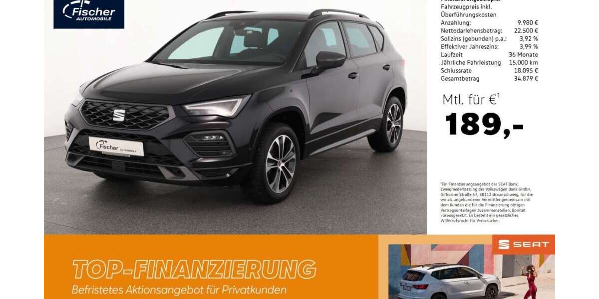 Seat Ateca 29.097 km 32.480 € Neumarkt 92318