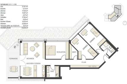 Wohnung zum Mieten in Murg 1.490 € 133 m²