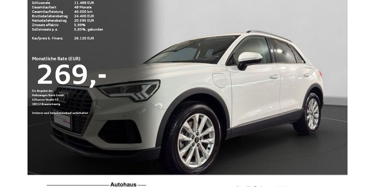 Audi Q3 68.250 km 26.120 &euro; Ravensburg 88214