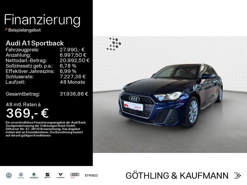 Audi A1 18.500 km 26.990 € Hofheim 65719