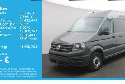 VW Crafter 19.157 km 36.730 &euro; Ulm 89079