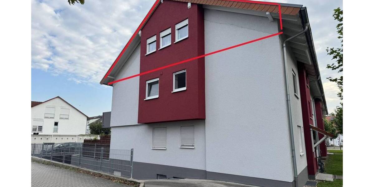 Dachgeschosswohnung mit Balkon und zusätzlichem Hobbyraum 1 zimmer