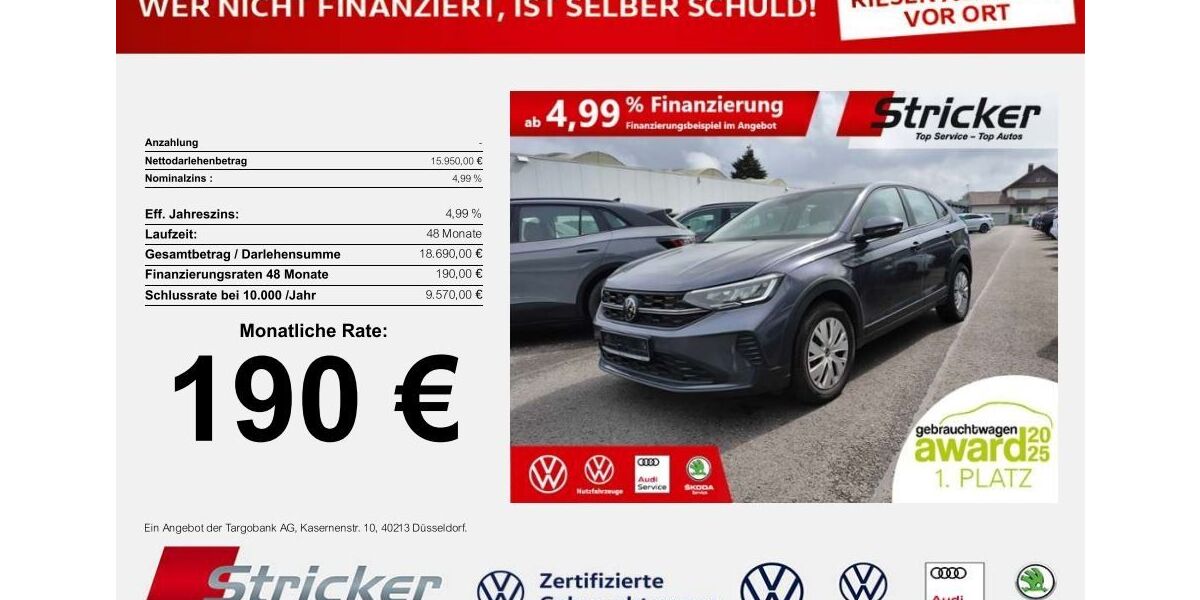VW Taigo 27.020 km 15.949 &euro; Horn-Bad Meinberg 32805