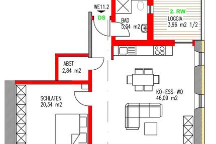 Sanierte Eigentumswohnung Schweich-Stadtmitte - Günstige KFW Darlehen + Zuschuss 24.000 EUR 2 zimmer