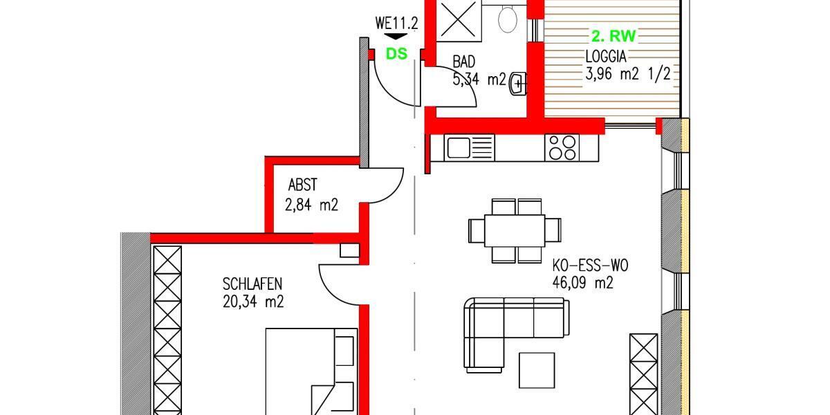 Sanierte Eigentumswohnung Schweich-Stadtmitte - Günstige KFW Darlehen + Zuschuss 24.000 EUR 2 zimmer