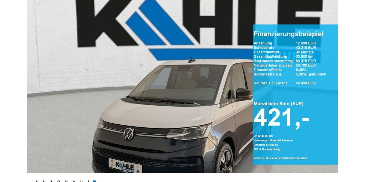 VW T7 Multivan 1.050 km 63.490 &euro; Neustadt am Rübenberge 31535