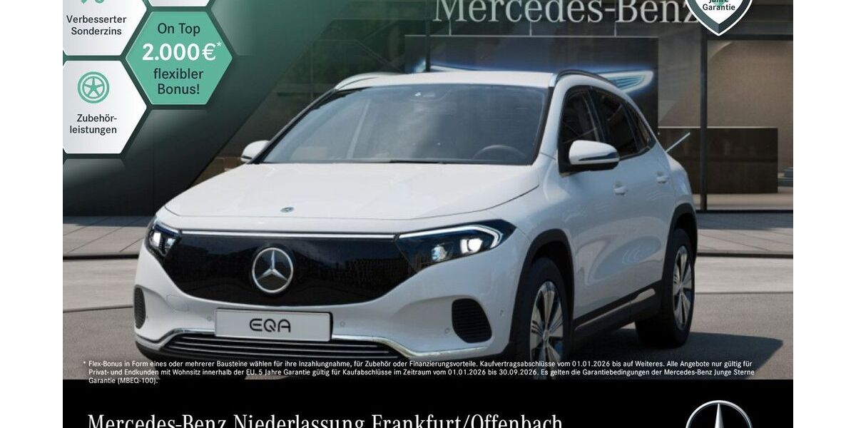 Mercedes-Benz EQA 14.008 km 35.490 &euro; Frankfurt 60599