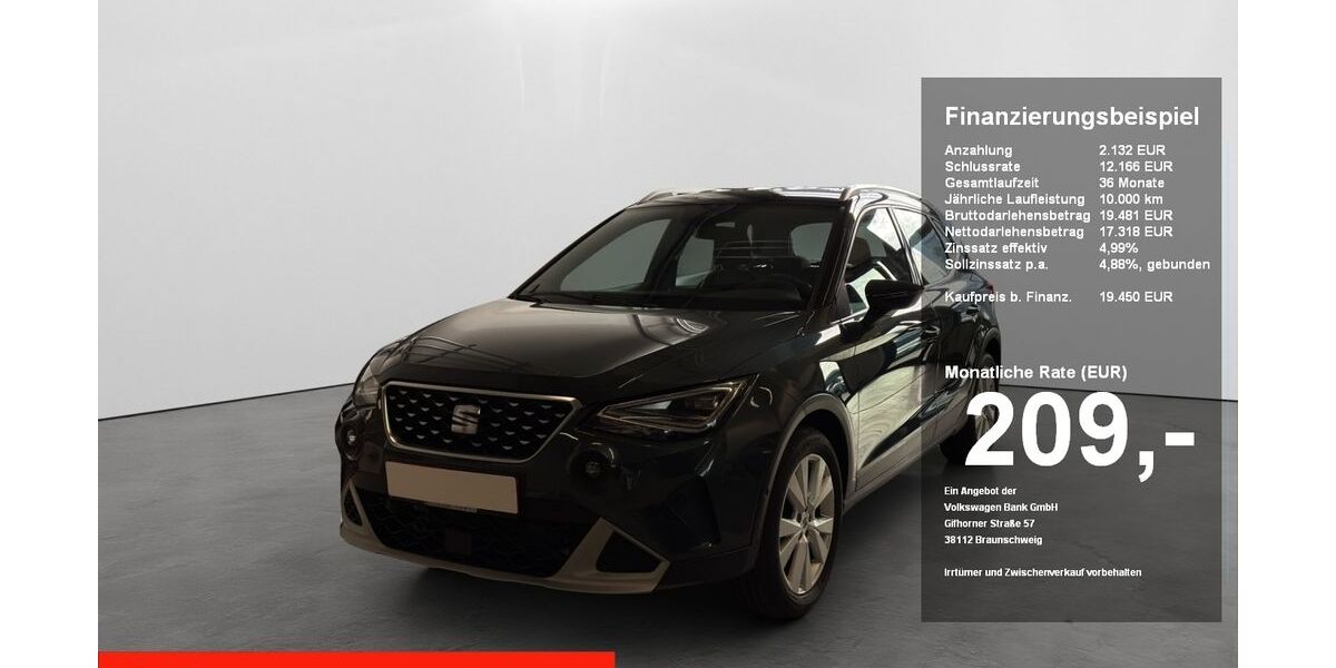 Seat Arona 55.838 km 19.250 &euro; Regensburg 93055