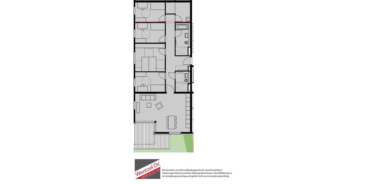 Erdgeschoßwohnung Bonn Dransdorf - 5 Zimmer, 138 m&sup2;, 2.016&euro; | Angebot:25570091