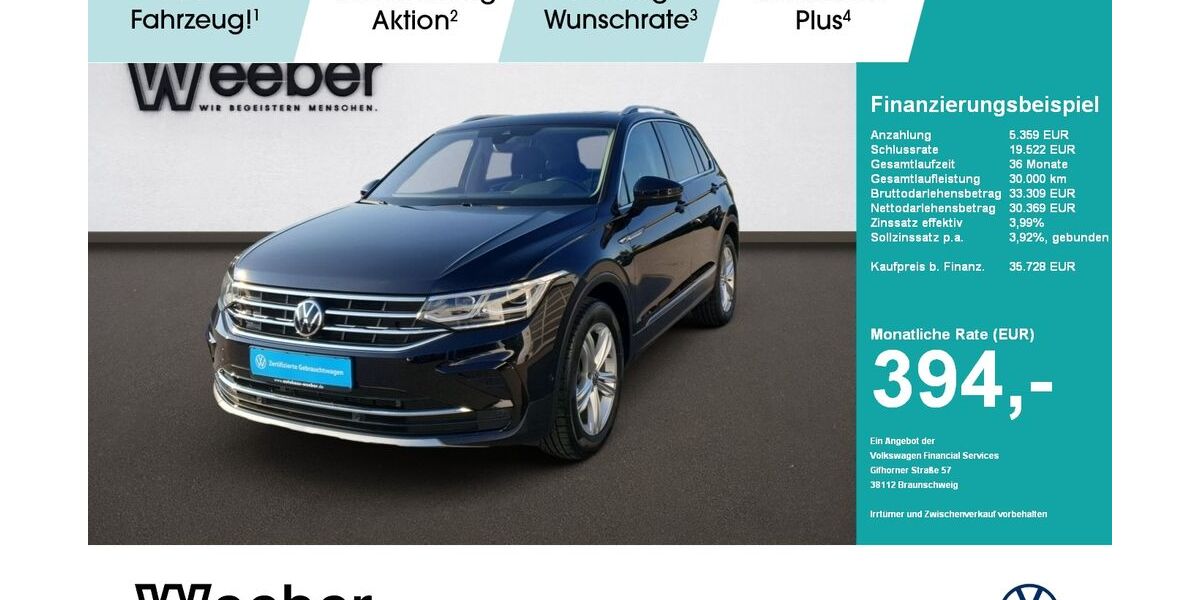 VW Tiguan 17.075 km 35.728 &euro; Calw 75365