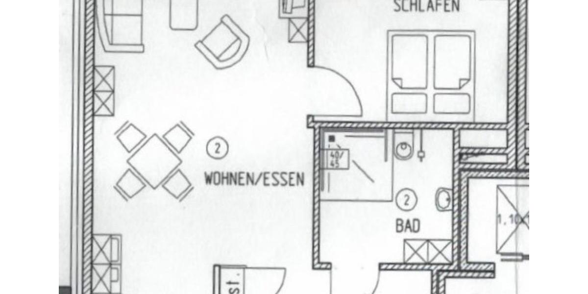 Wohnung mit Balkon im Zentrum von Gronau-Epe – ab 01.03.26 1 zimmer