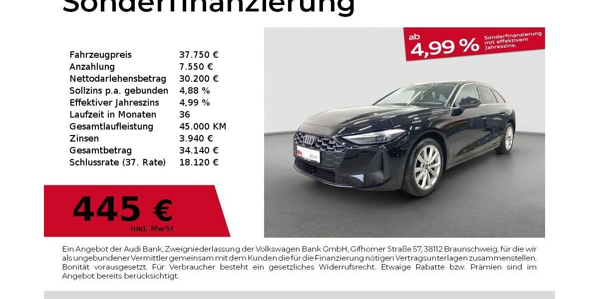 Audi A5 27.331 km 36.980 &euro; Fürth 90763