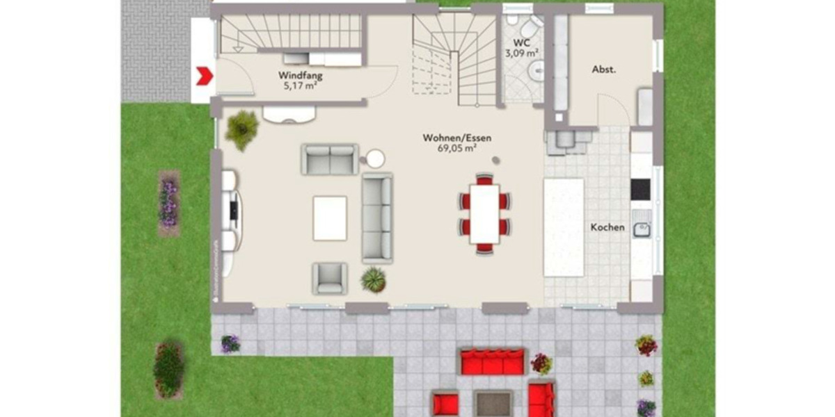 Einfamilienhaus 159 m² mit Garten, Terrasse & Pool – ruhig wohnen 5 zimmer