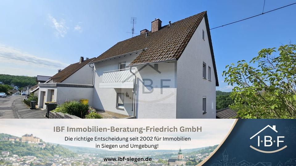 Gepflegte Dachgeschosswohnung mit Balkon in Kreuztal 3 zimmer