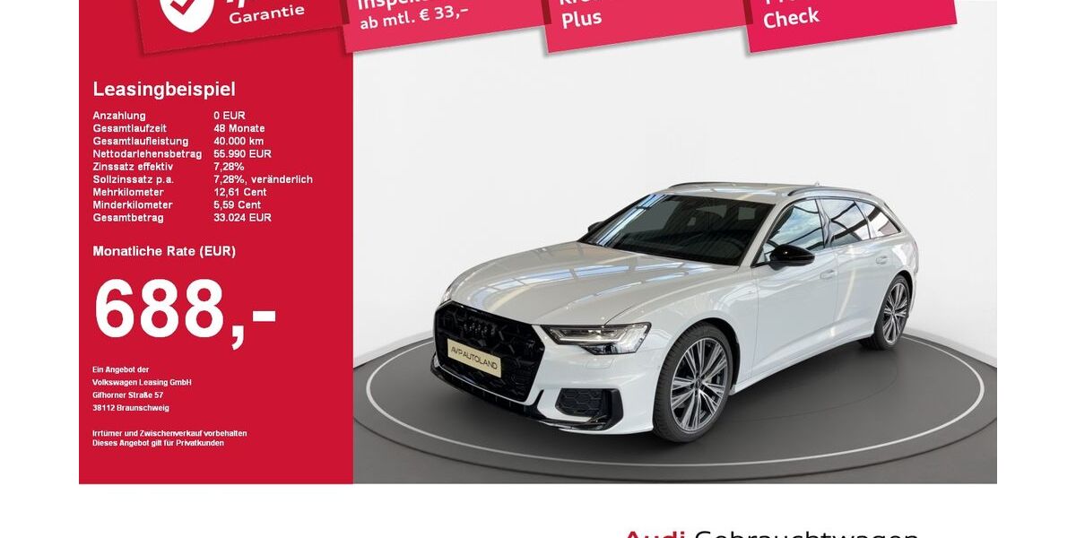 Audi A6 35.040 km 51.960 &euro; Plattling 94447