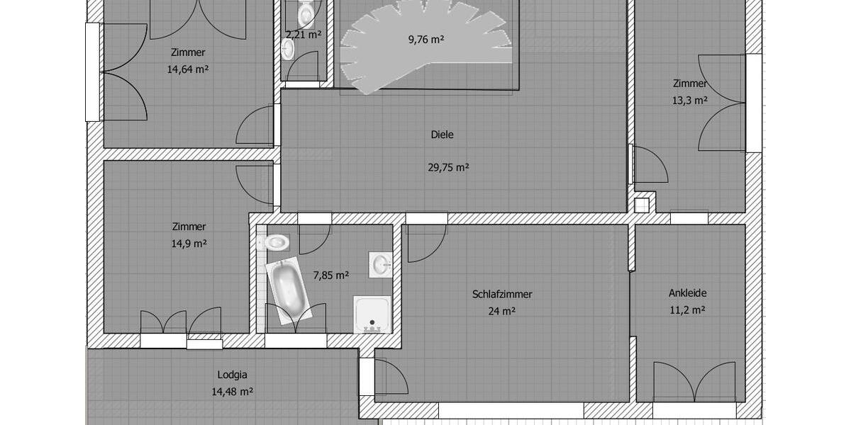 Einfamilienhaus Wörth am Rhein - 13 Zimmer, 340 m&sup2;, 870.000&euro; | Angebot:26824991