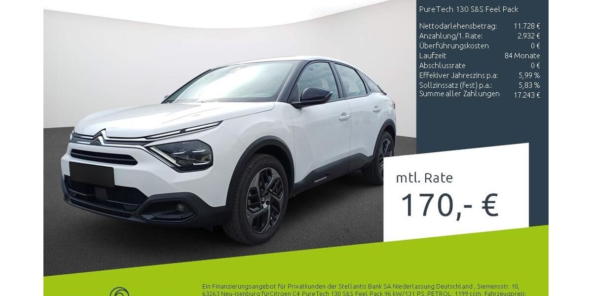 Citroen C4 21.296 km 14.660 &euro; Dortmund 44263