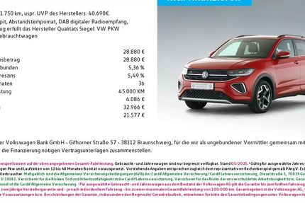 VW T-Cross 11.750 km 28.880 &euro; Bamberg 96052