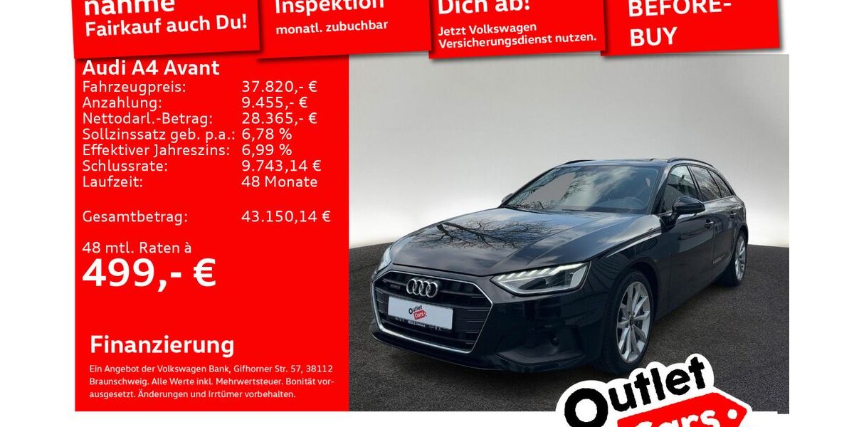 Audi A4 53.504 km 37.820 &euro; Senden 89250