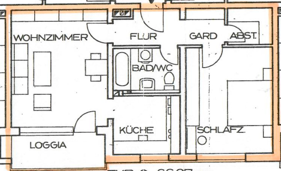 Etagenwohnung Burgkirchen an der Alz - 2 Zimmer, 67 m&sup2;, 197.650&euro; | Angebot:24836337