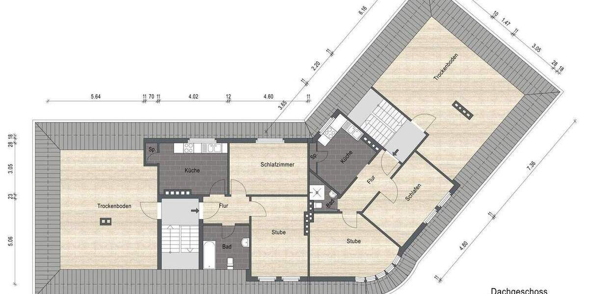 Mehrfamilienhaus, Wohnhaus Wilhelmshaven Bant - 1 Zimmer, 533 m&sup2;, 545.000&euro; | Angebot:25735423