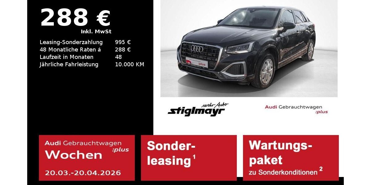 Audi Q2 13.494 km 32.440 &euro; Pfaffenhofen 85276