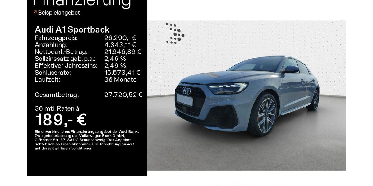 Audi A1 11.205 km 26.290 € Bad Nauheim 61231