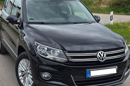 VW Tiguan 124.000 km 10.400 &euro; Thermalbad Wiesenbad 09488