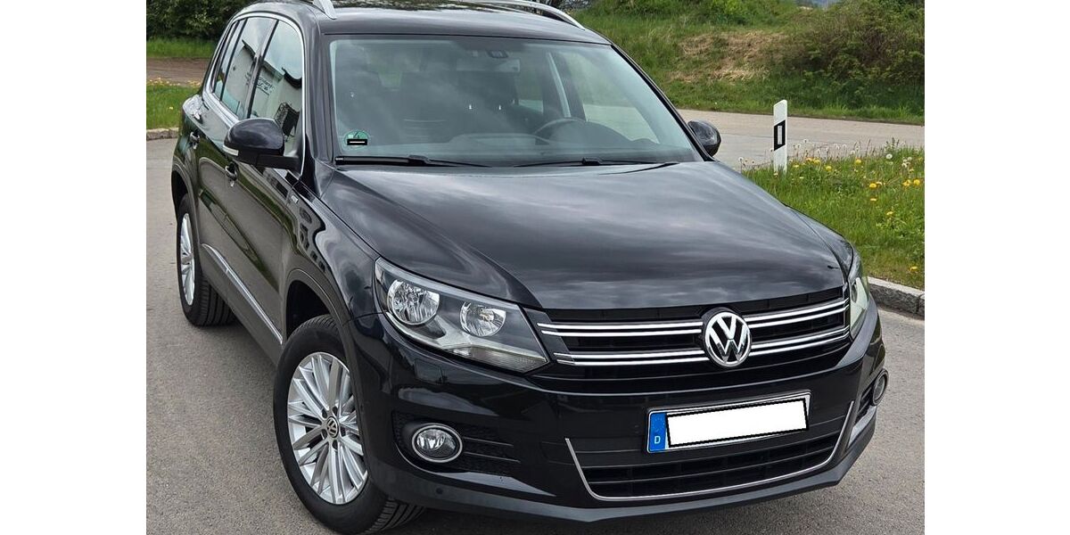 VW Tiguan 124.000 km 10.400 &euro; Thermalbad Wiesenbad 09488