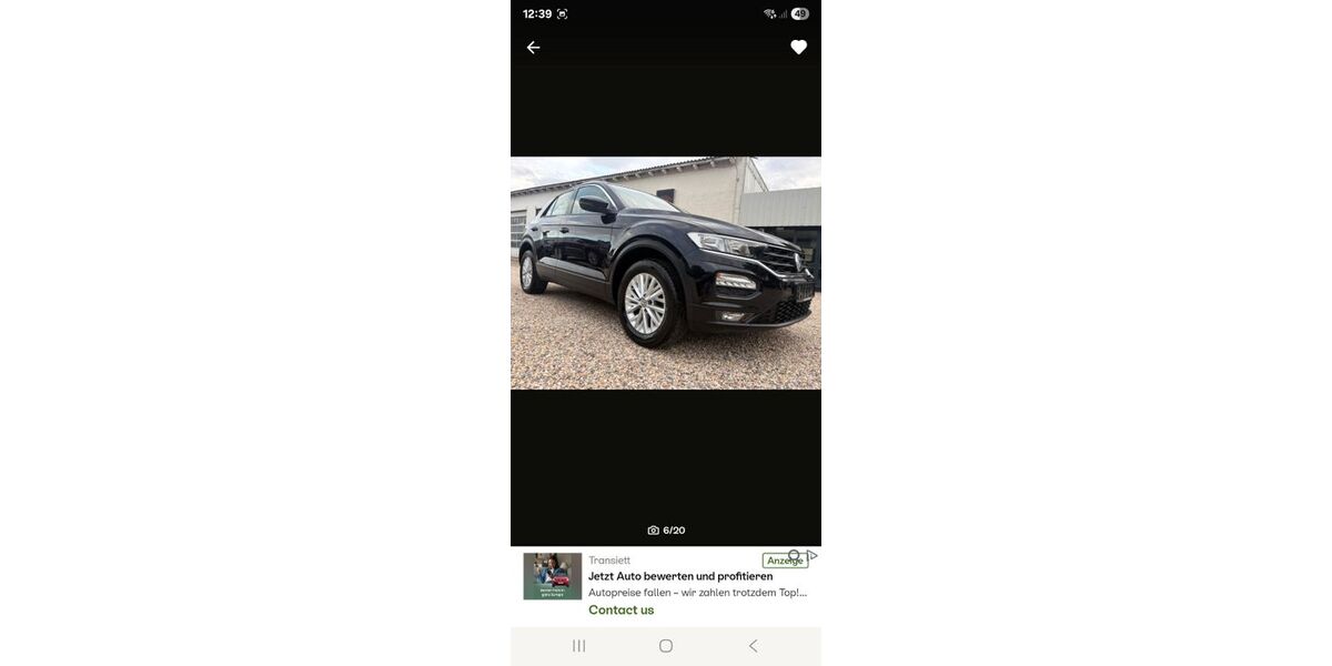 VW T-Roc 53.250 km 14.200 &euro; Eichendorf 94428