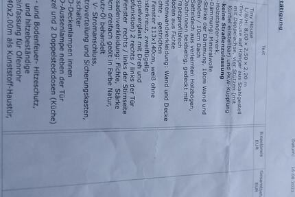 Bauwagen,winterfest 1 zimmer