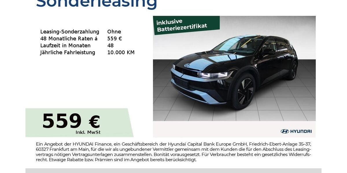 Hyundai IONIQ 5 3.860 km 38.490 &euro; Fürth 90763