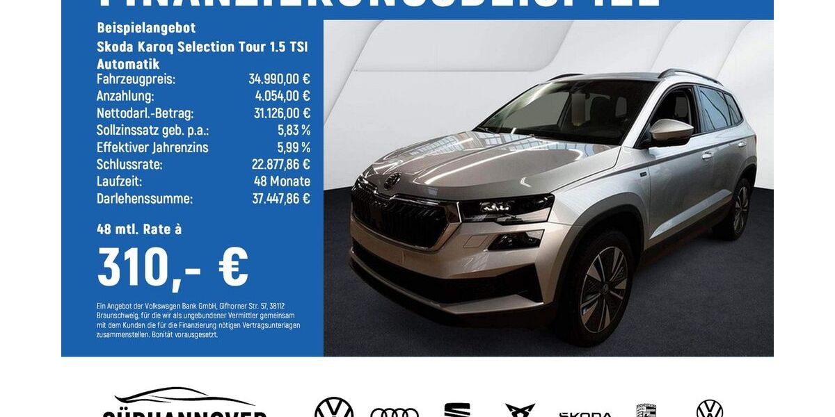 Skoda Karoq 14.980 km 34.860 &euro; Göttingen 37079