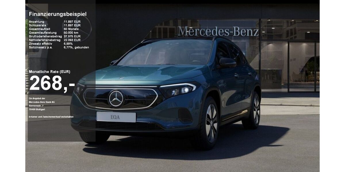 Mercedes-Benz EQA 32.209 km 33.990 &euro; Lübeck 23556