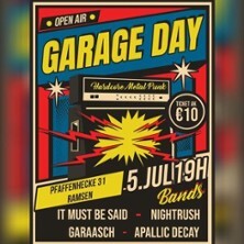 Garage Day 2025 - Open Air | 4 Bands Ramsen