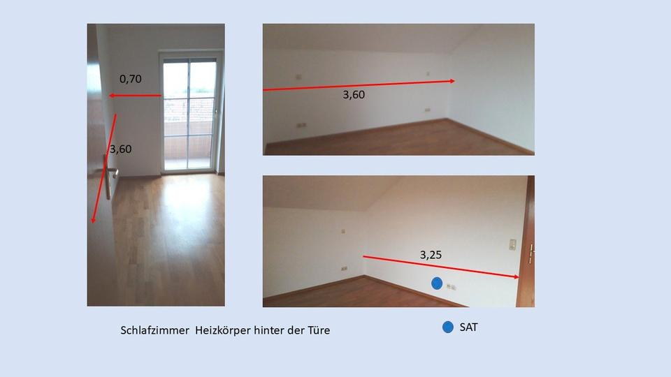 Dachgeschoßwohnung Bad Griesbach im Rottal - 2 Zimmer, 60 m&sup2;, 450&euro; | Angebot:26532746