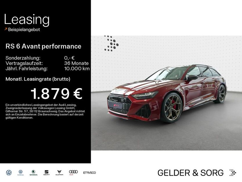Audi RS6 6.000 km 171.480 € Schweinfurt 97424