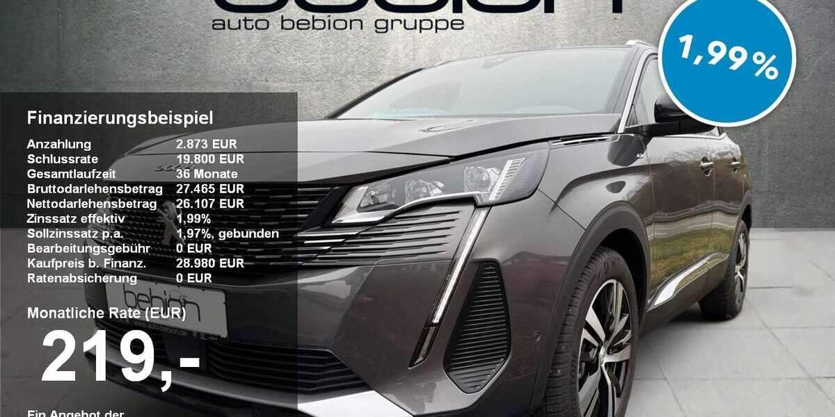 Peugeot 3008 13.200 km 27.880 &euro; Tübingen 72072