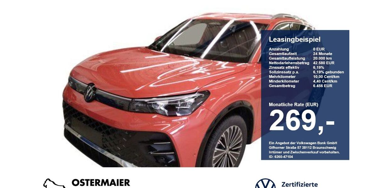 VW Tiguan 2.780 km 42.550 &euro; Vilsbiburg 84137