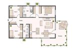 Erdgeschoßwohnung Machern - 4 Zimmer, 115 m&sup2;, 1.722&euro; | Angebot:25959976