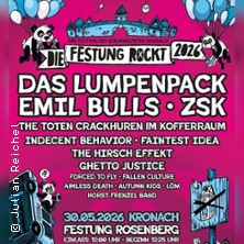 Die Festung Rockt 2026 30.05.2026 FESTUNG ROSENBERG