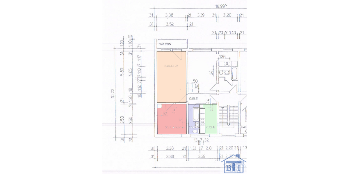 Etagenwohnung Schönau-Berzdorf Berzdorf - 2 Zimmer, 49 m&sup2;, 39.500&euro; | Angebot:26096855