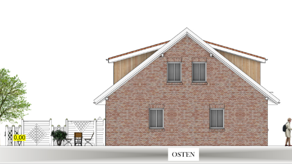 Moderne Neubau-Doppelhaushälfte (90 m²) nach KfW-70-Standard in L 3 zimmer