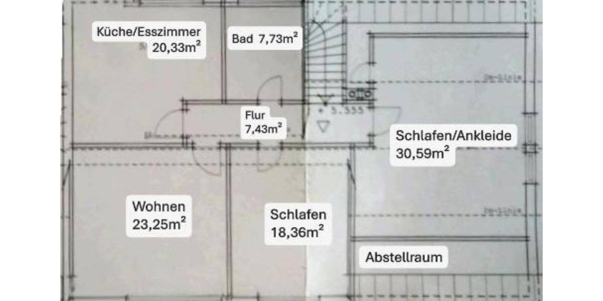 Etagenwohnung Schönberg - 3 Zimmer, 100 m&sup2;, 730&euro; | Angebot:25086686