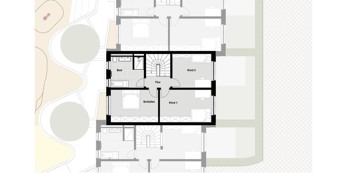 Reihenhaus Neuss - 4 Zimmer, 135 m&sup2;, 2.595&euro; | Angebot:26196885