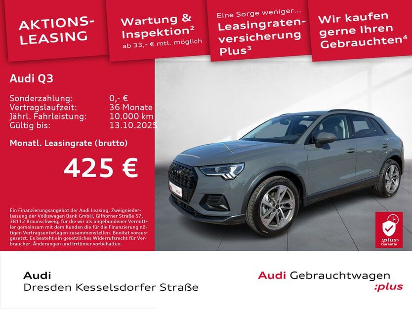 Audi Q3 9.412 km 42.790 € Dresden 01169