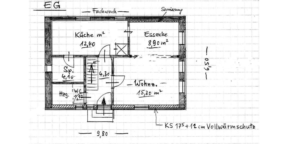 Einfamilienhaus Rothenburg ob der Tauber - 4 Zimmer, 118 m&sup2;, 950&euro; | Angebot:26286811