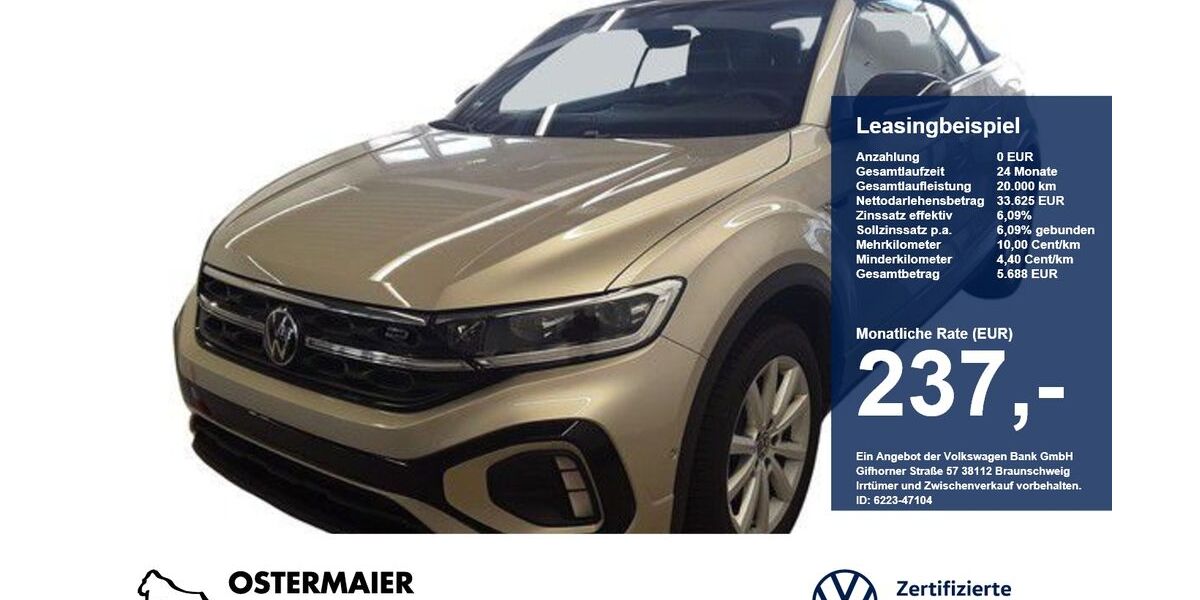 VW T-Roc 10.420 km 33.630 &euro; Vilsbiburg 84137