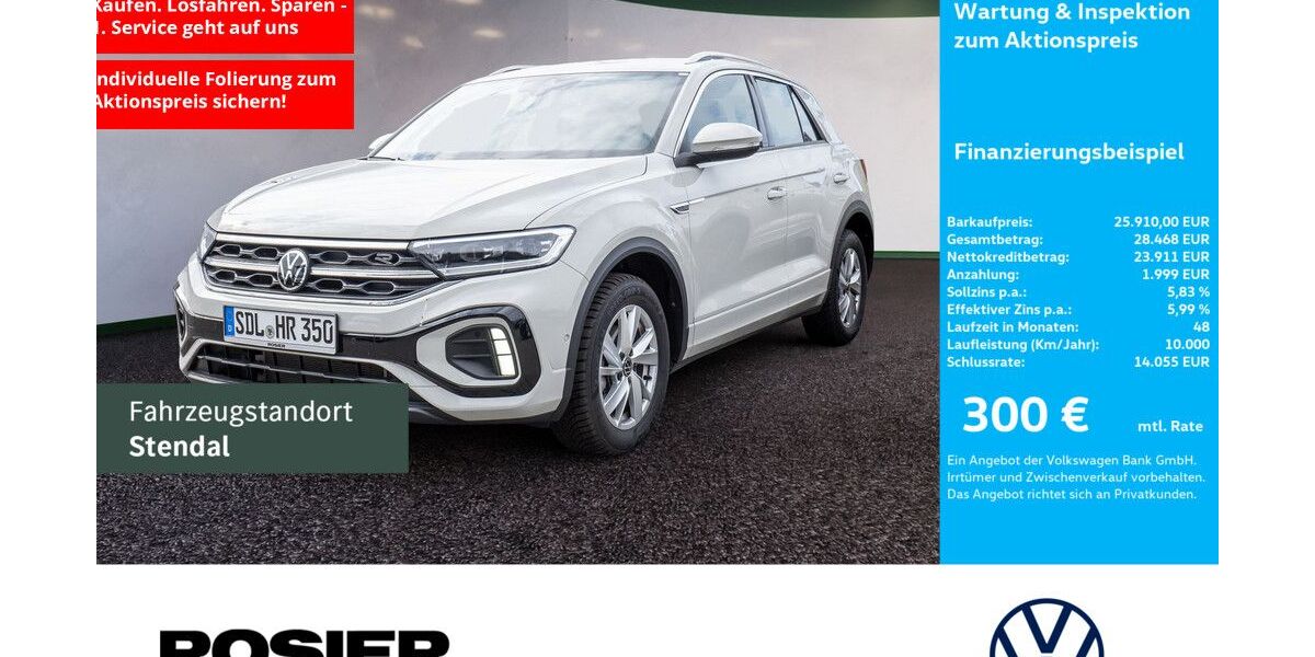 VW T-Roc 13.538 km 25.910 &euro; Stendal 39576