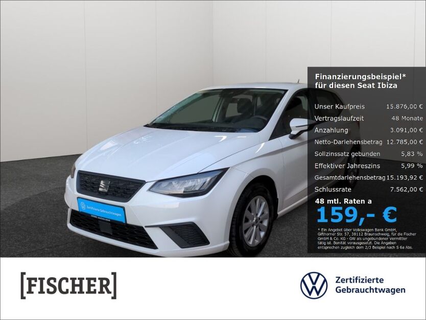 Seat Ibiza 37.140 km 15.876 € Jena 07745